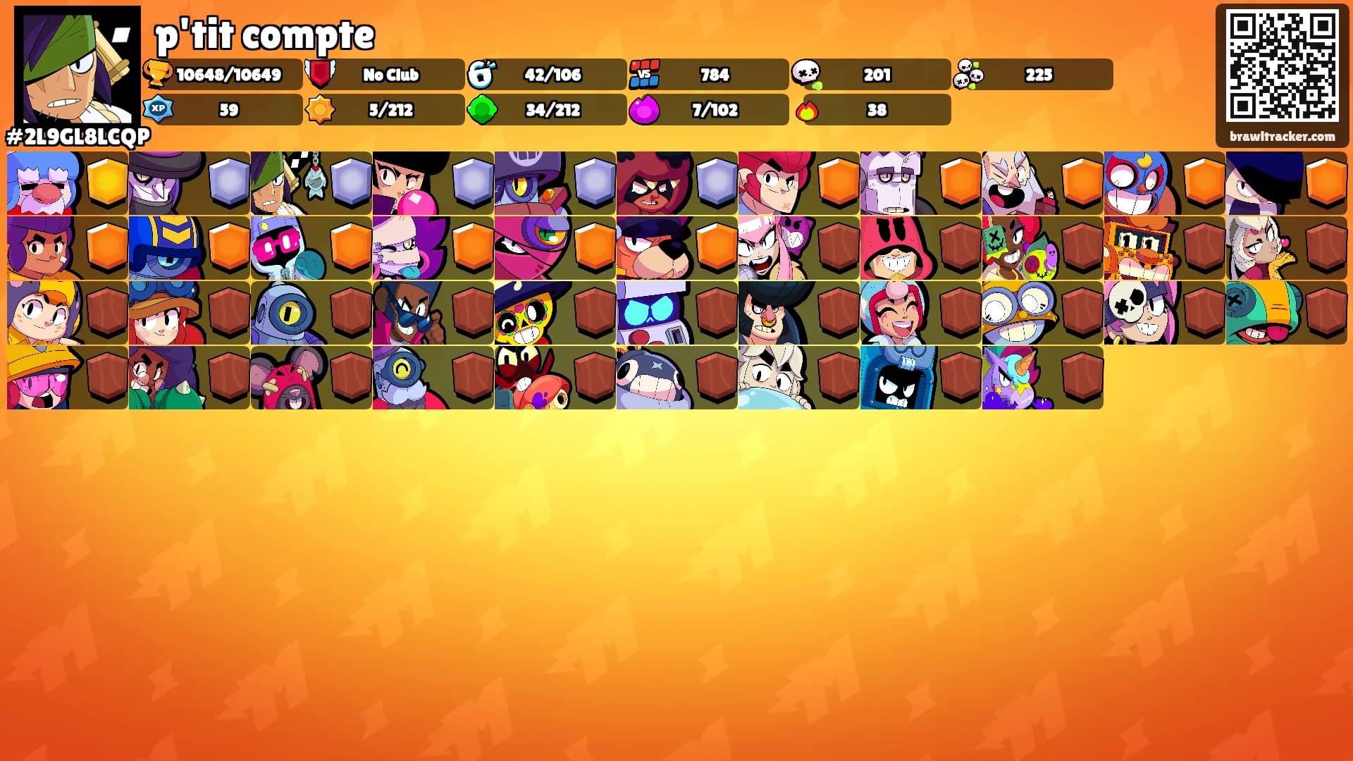 p'tit compte's Ranks