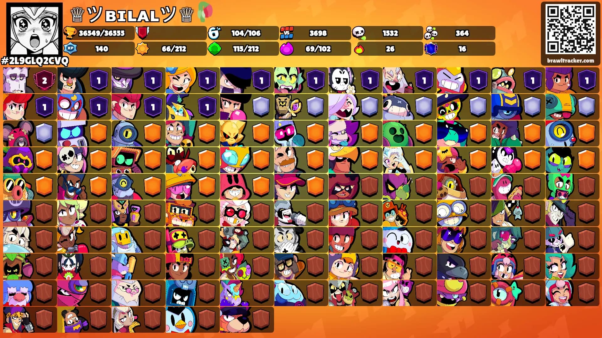 ♕ツʙɪʟᴀʟツ♕🥀's Ranks