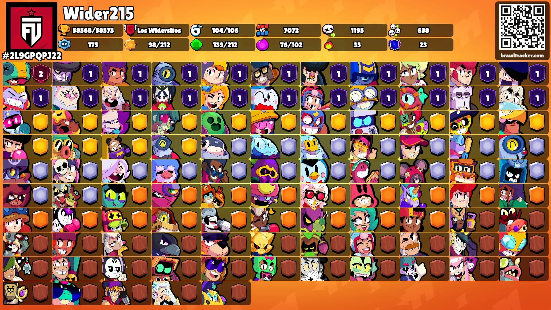 Wider215's Ranks