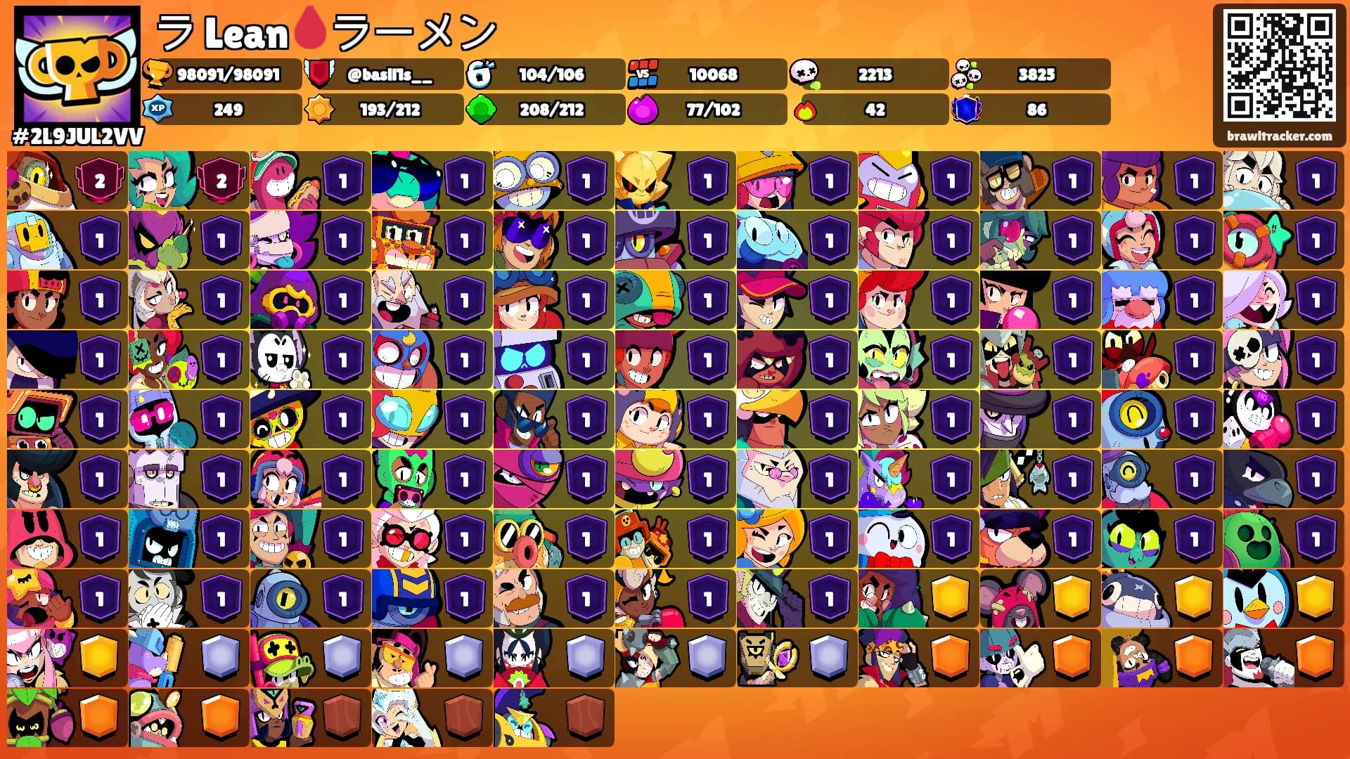 ラ Lean🩸ラーメン's Ranks
