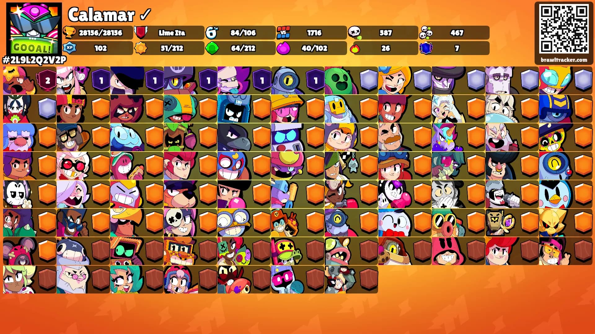 Calamar ✓'s Ranks