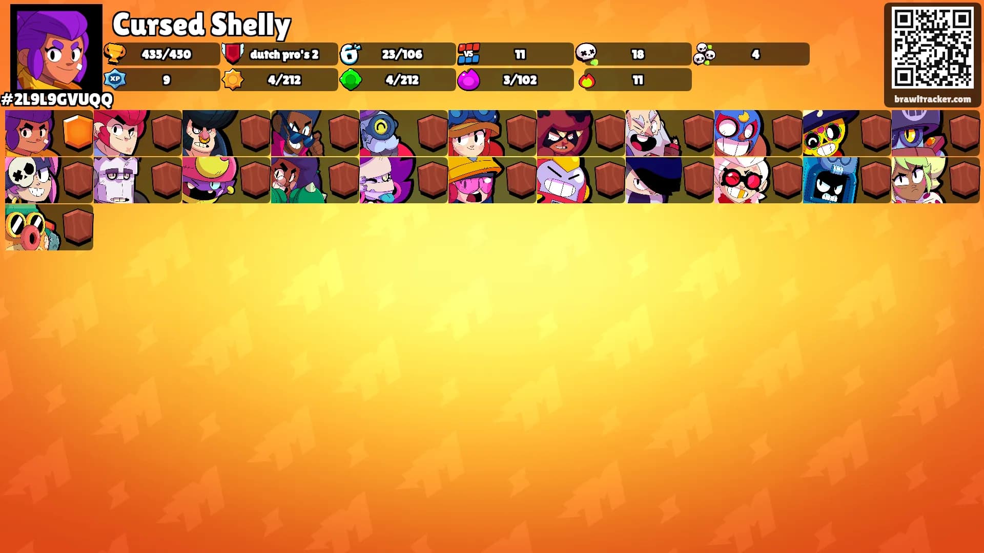 Cursed Shelly's Ranks
