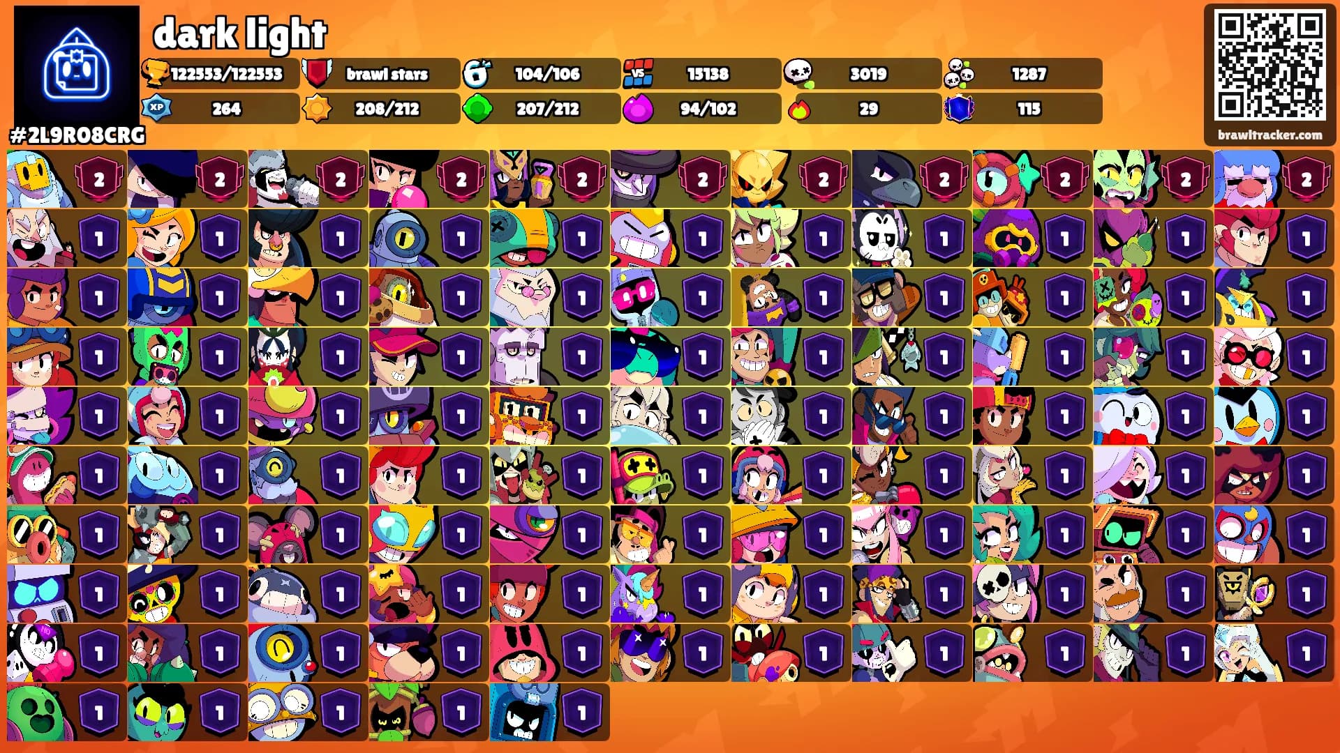 dark light's Ranks