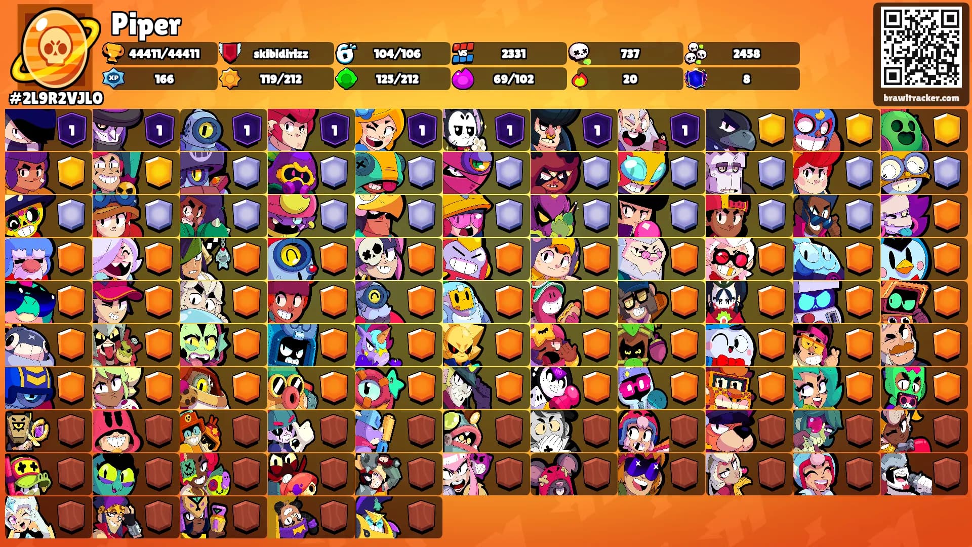 Piper's Ranks