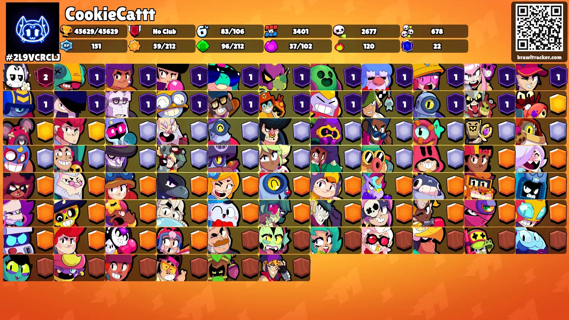 CookieCattt's Ranks