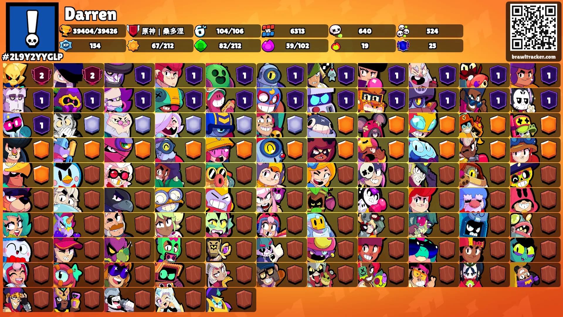 Darren's Ranks