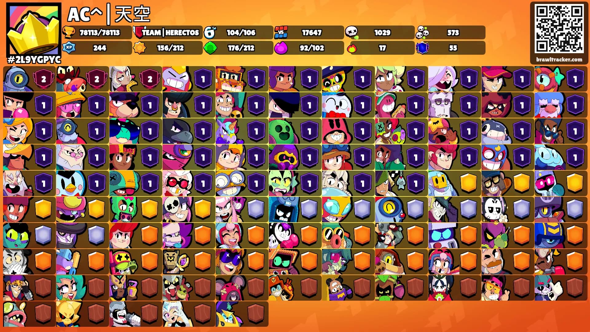 AC^|天空's Ranks