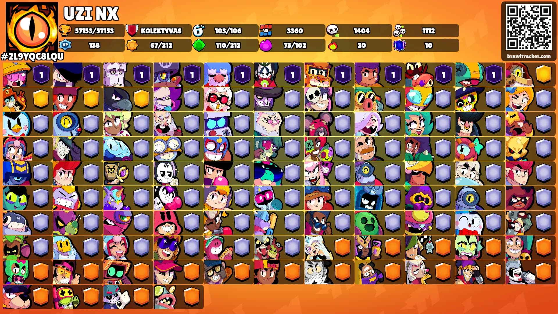UZI NX's Ranks