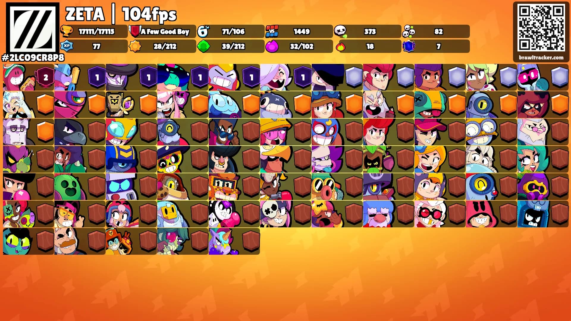 ZETA | 104fps's Ranks