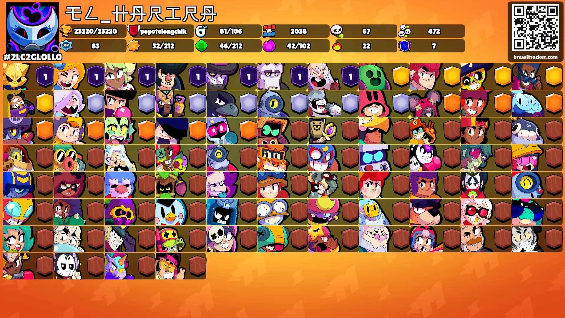 モㄥ_卄丹尺工尺丹's Ranks