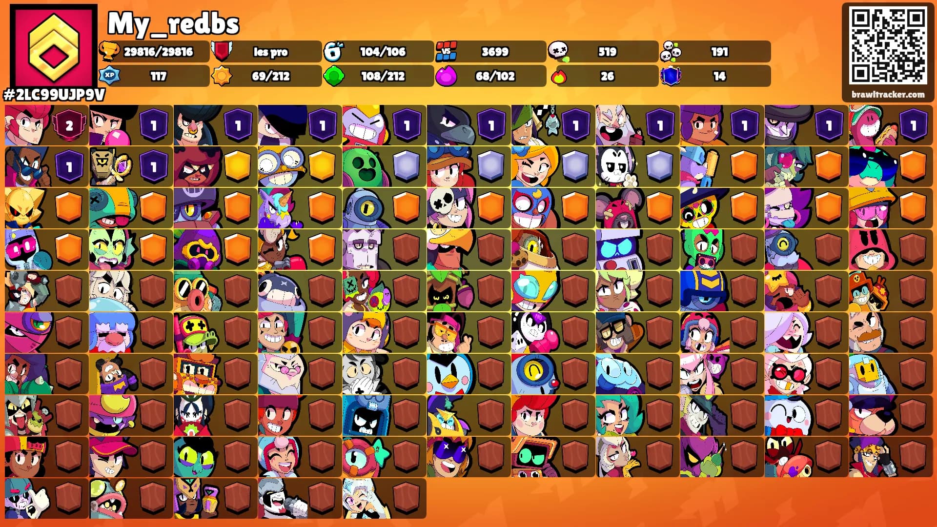 My_redbs's Ranks
