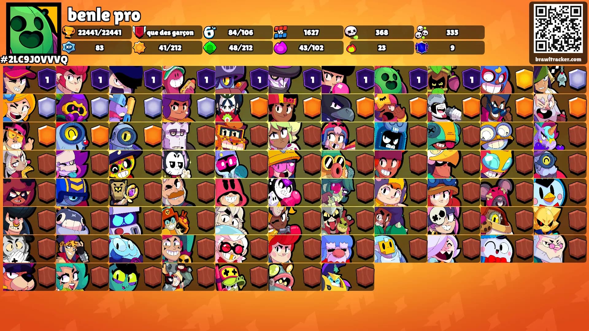 benle pro's Ranks