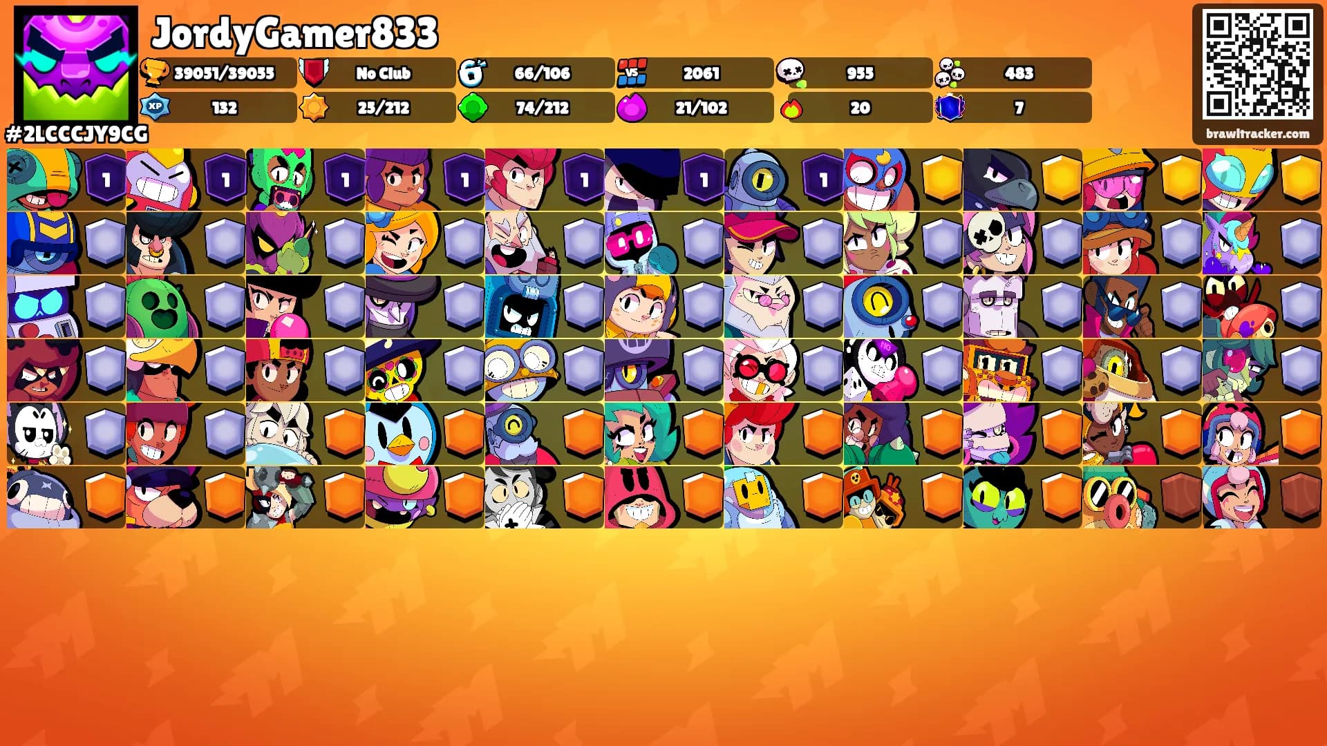 JordyGamer833's Ranks