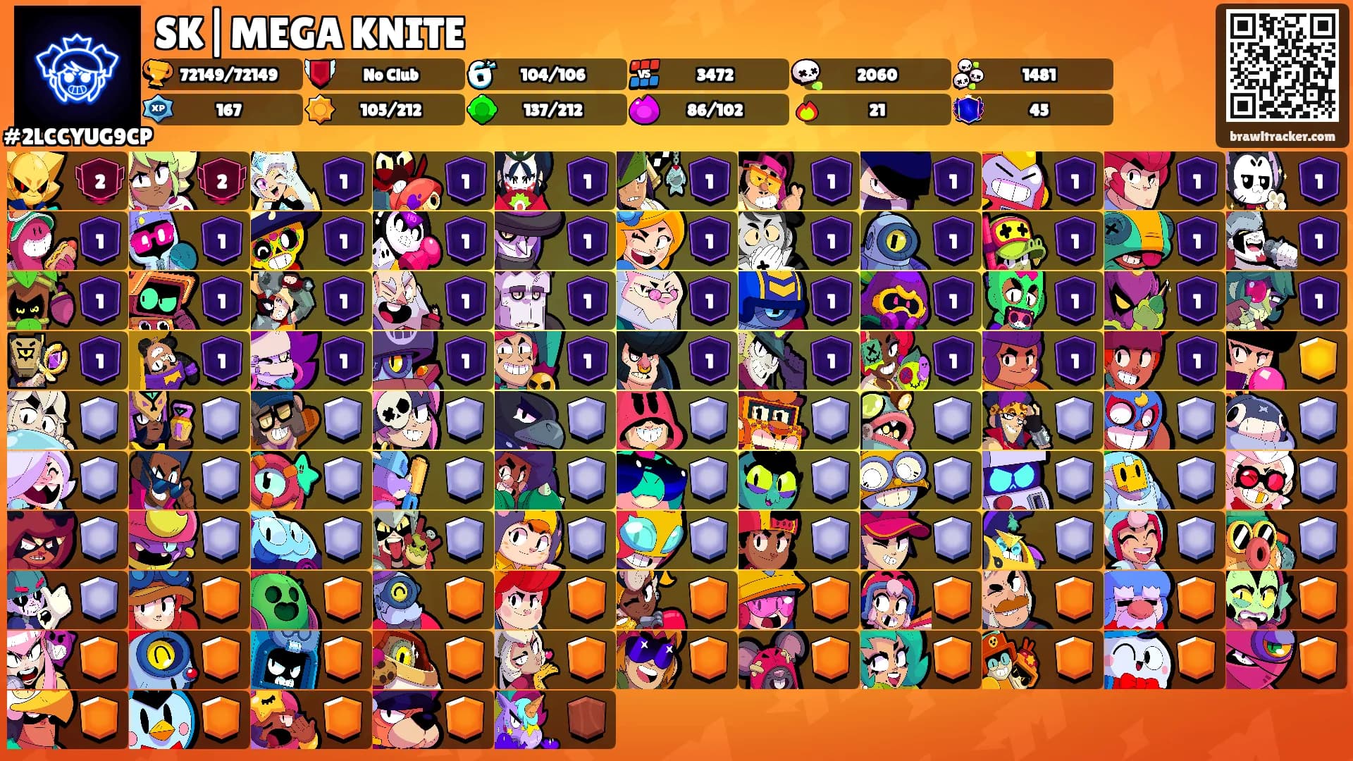 SK|MEGA KNITE's Ranks