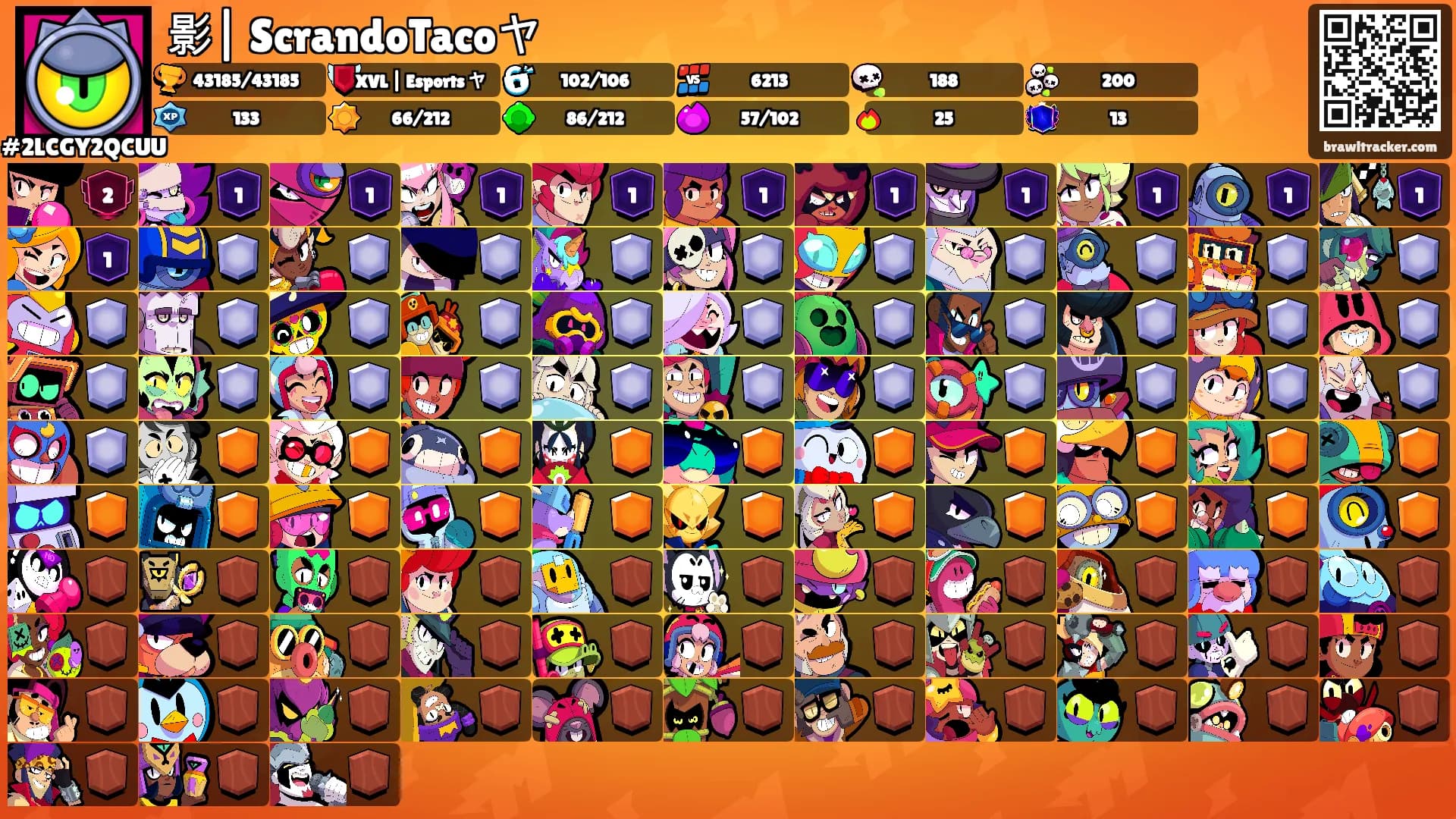 影| ScrandoTacoヤ's Ranks
