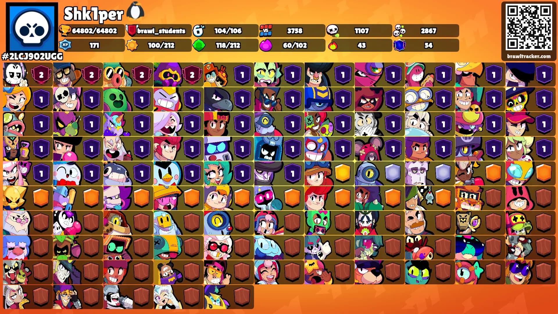 Shk1per 🐧's Ranks