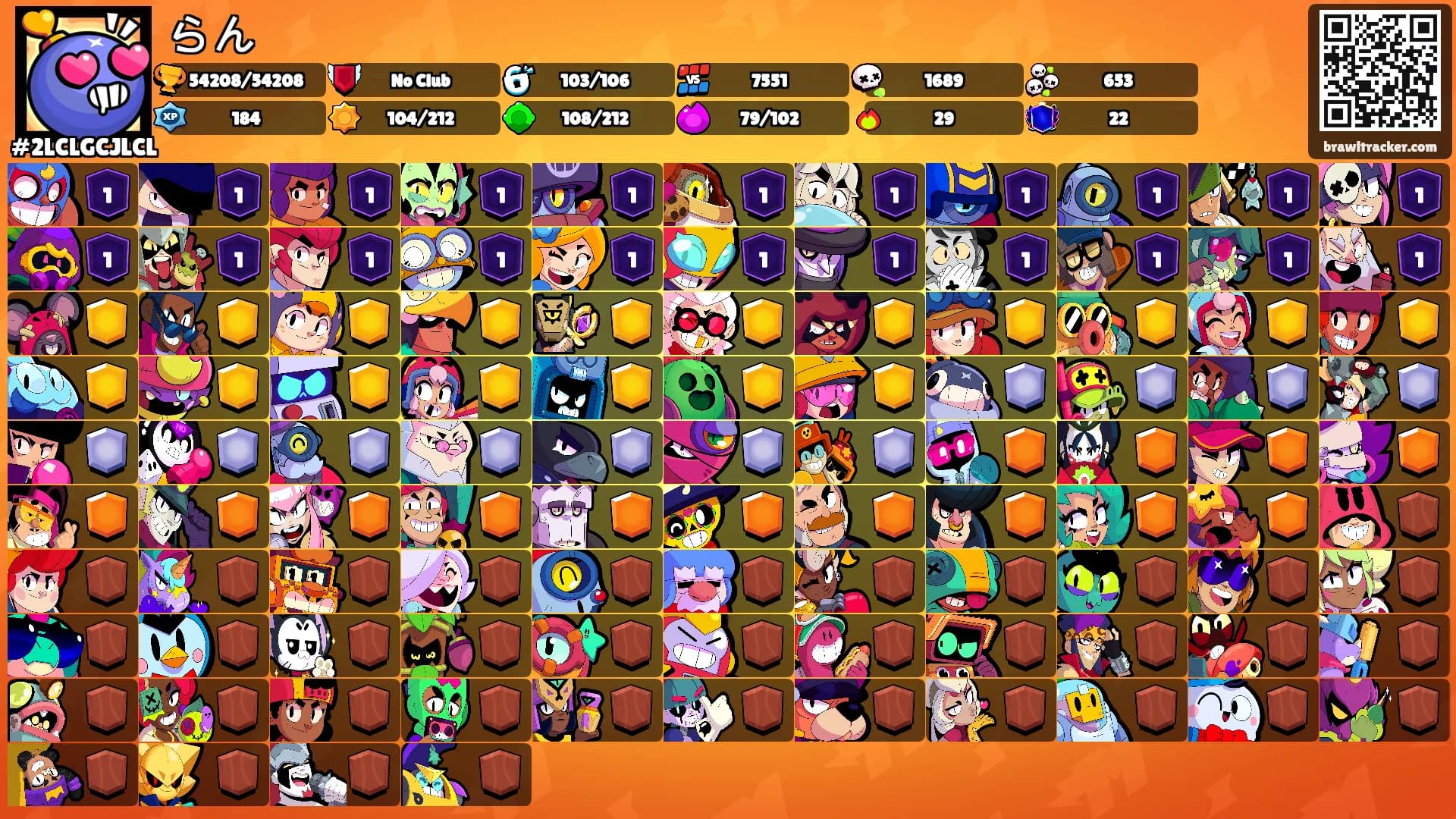らん's Ranks