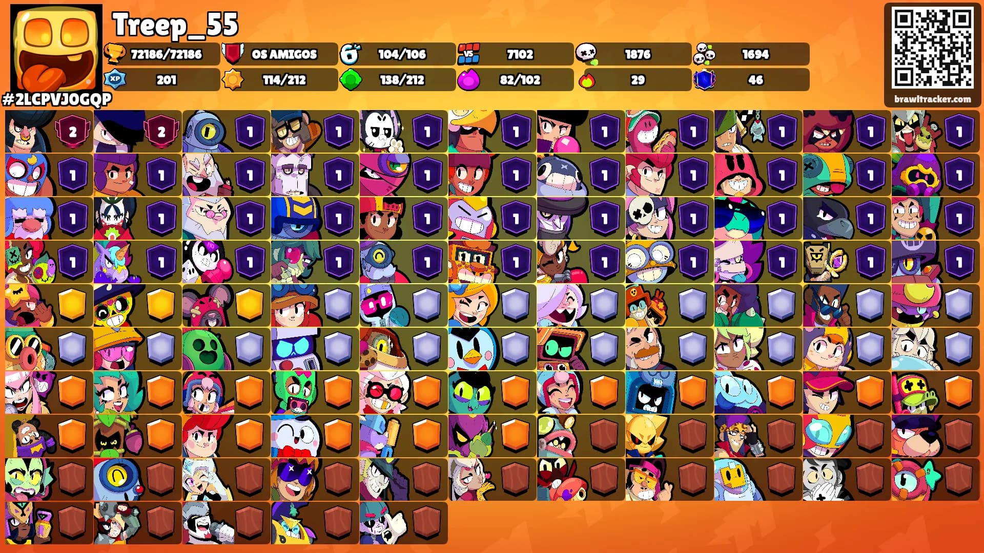 Treep_55's Ranks