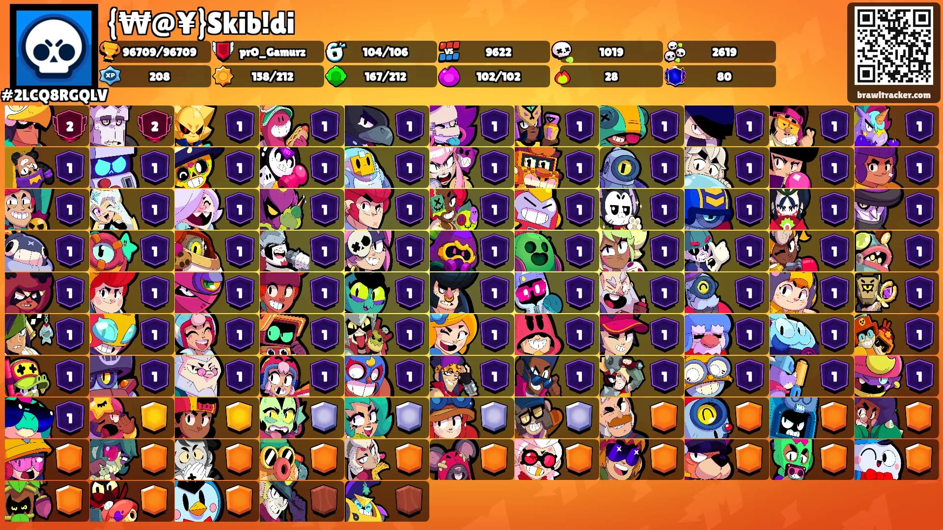 {₩@¥}Skib!di's Ranks