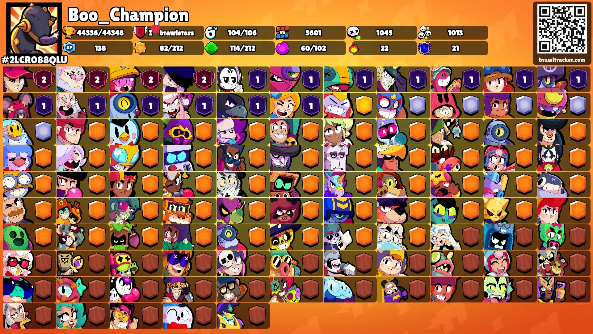 Boo_Champion's Ranks