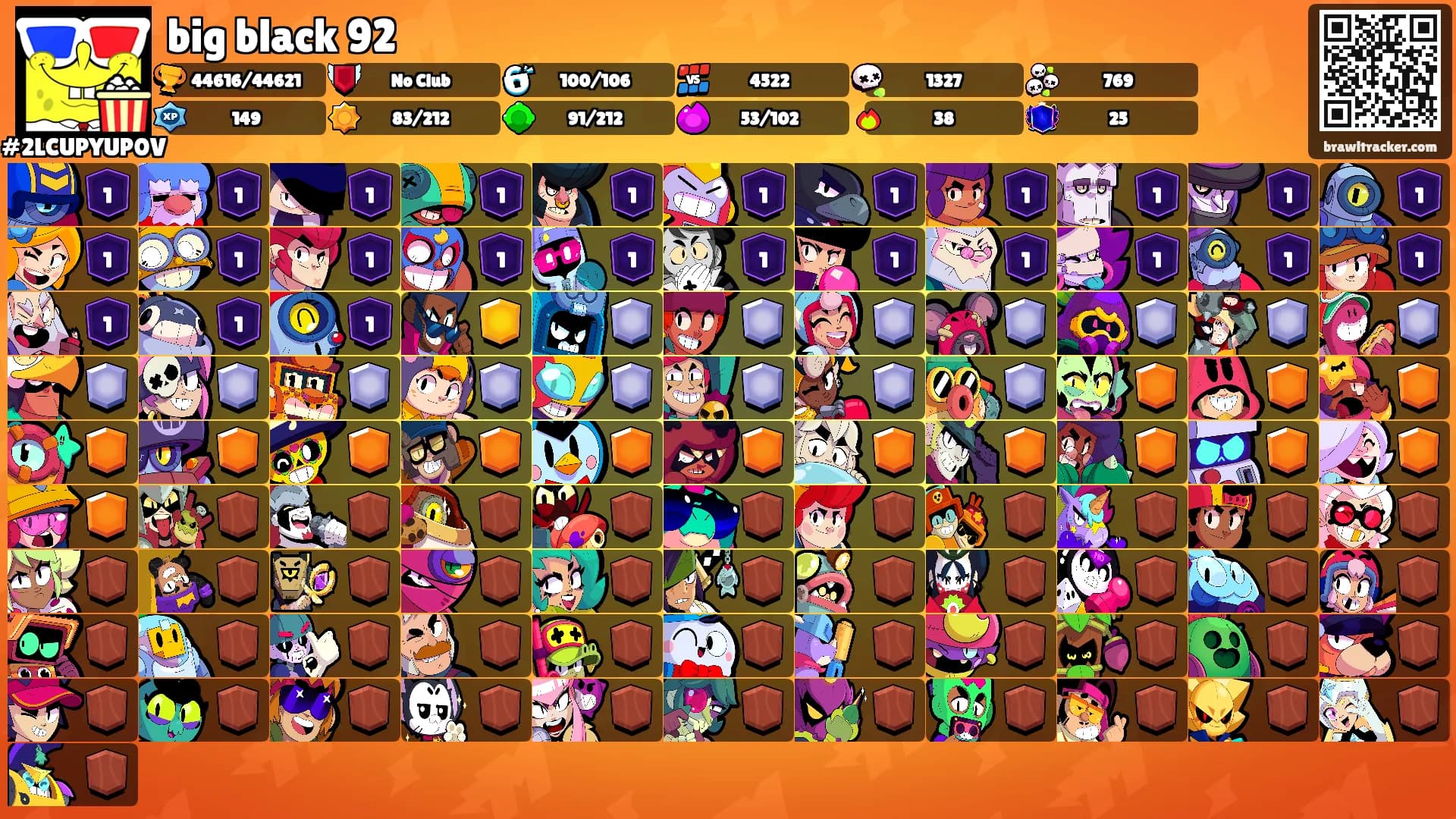 big black 92's Ranks