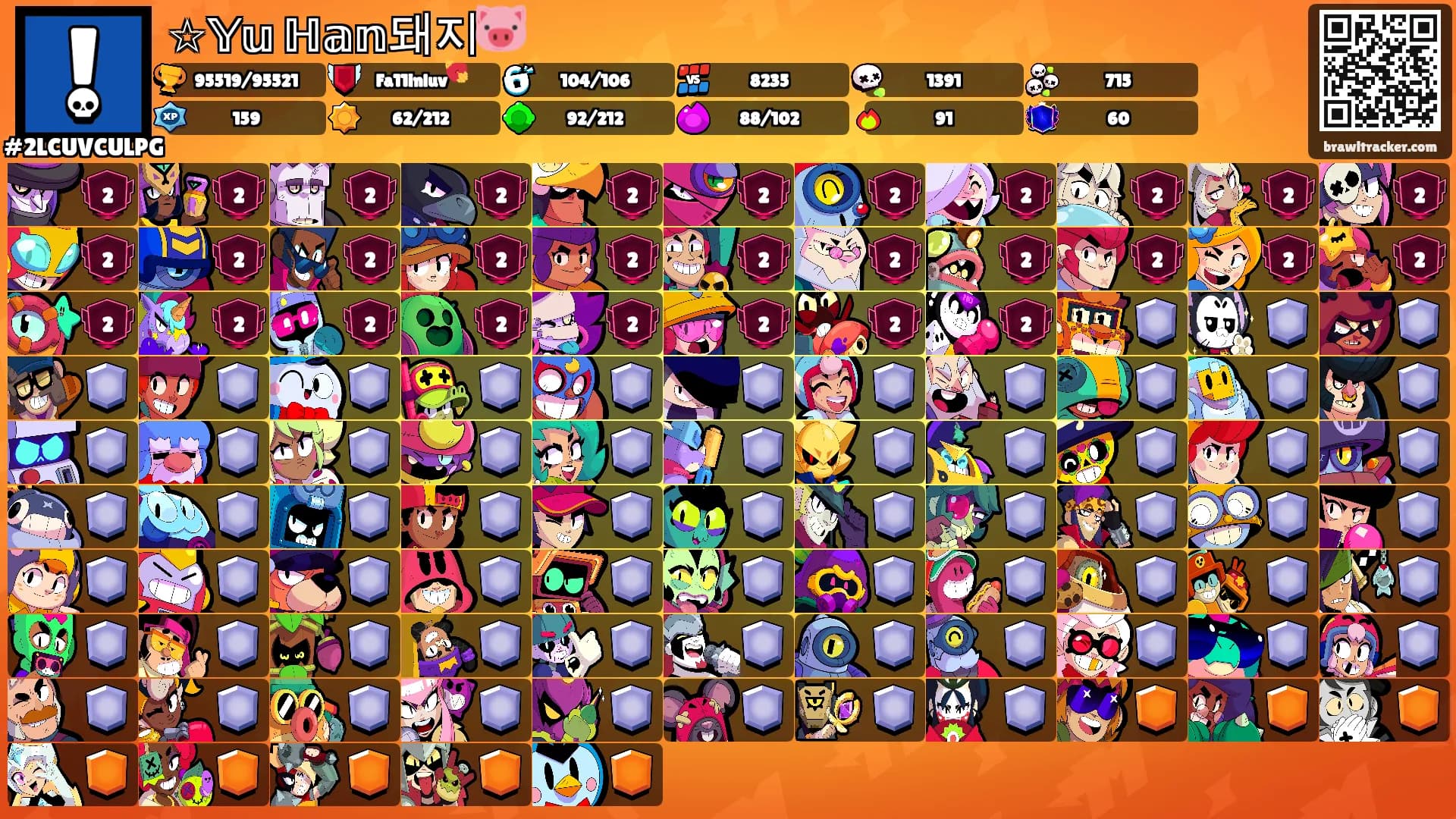 ☆𝕐𝕦 ℍ𝕒𝕟돼지🐷's Ranks