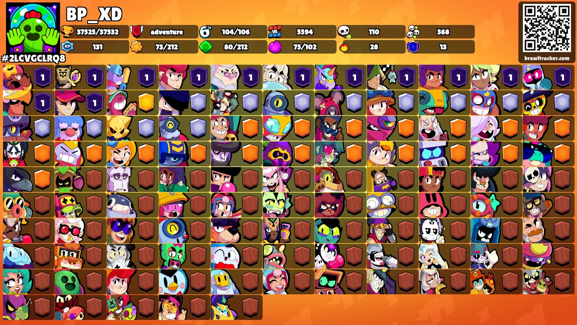 BP_XD's Ranks