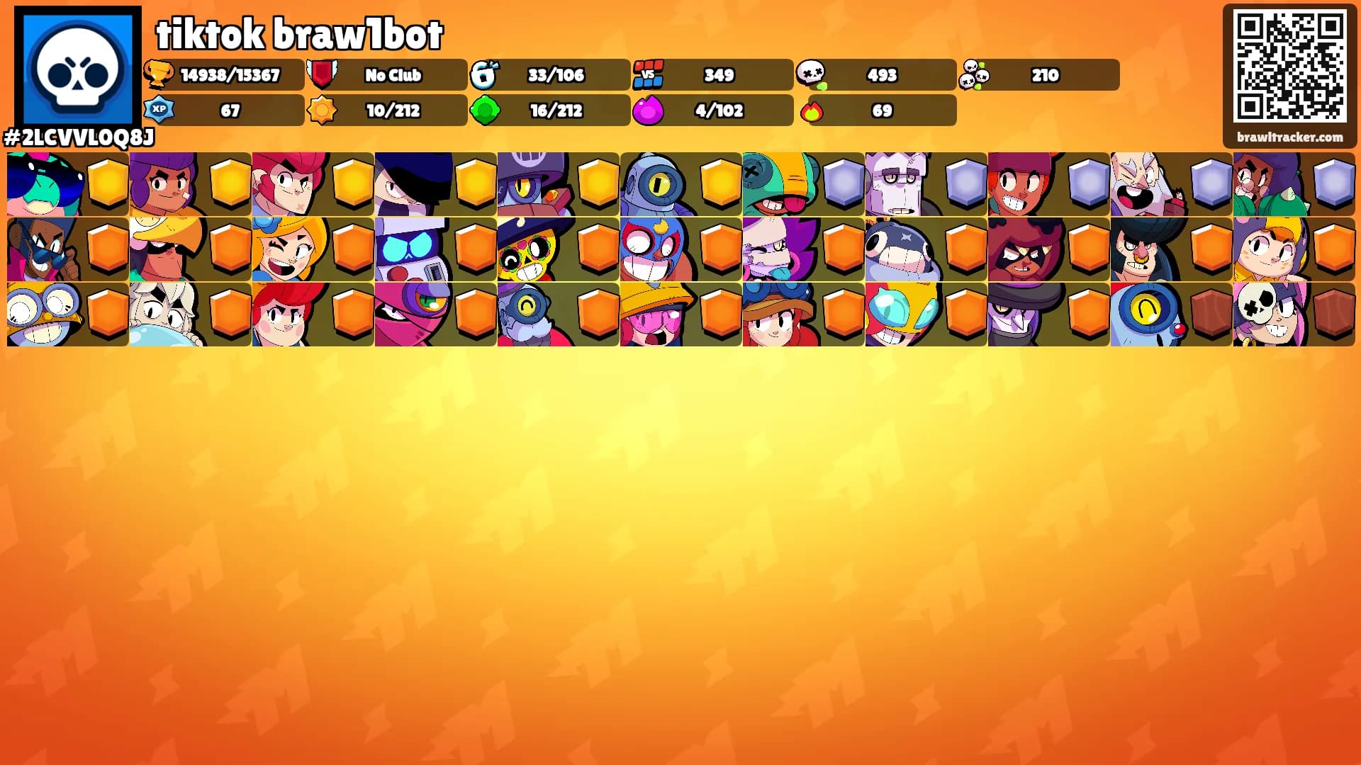 tiktok braw1bot's Ranks