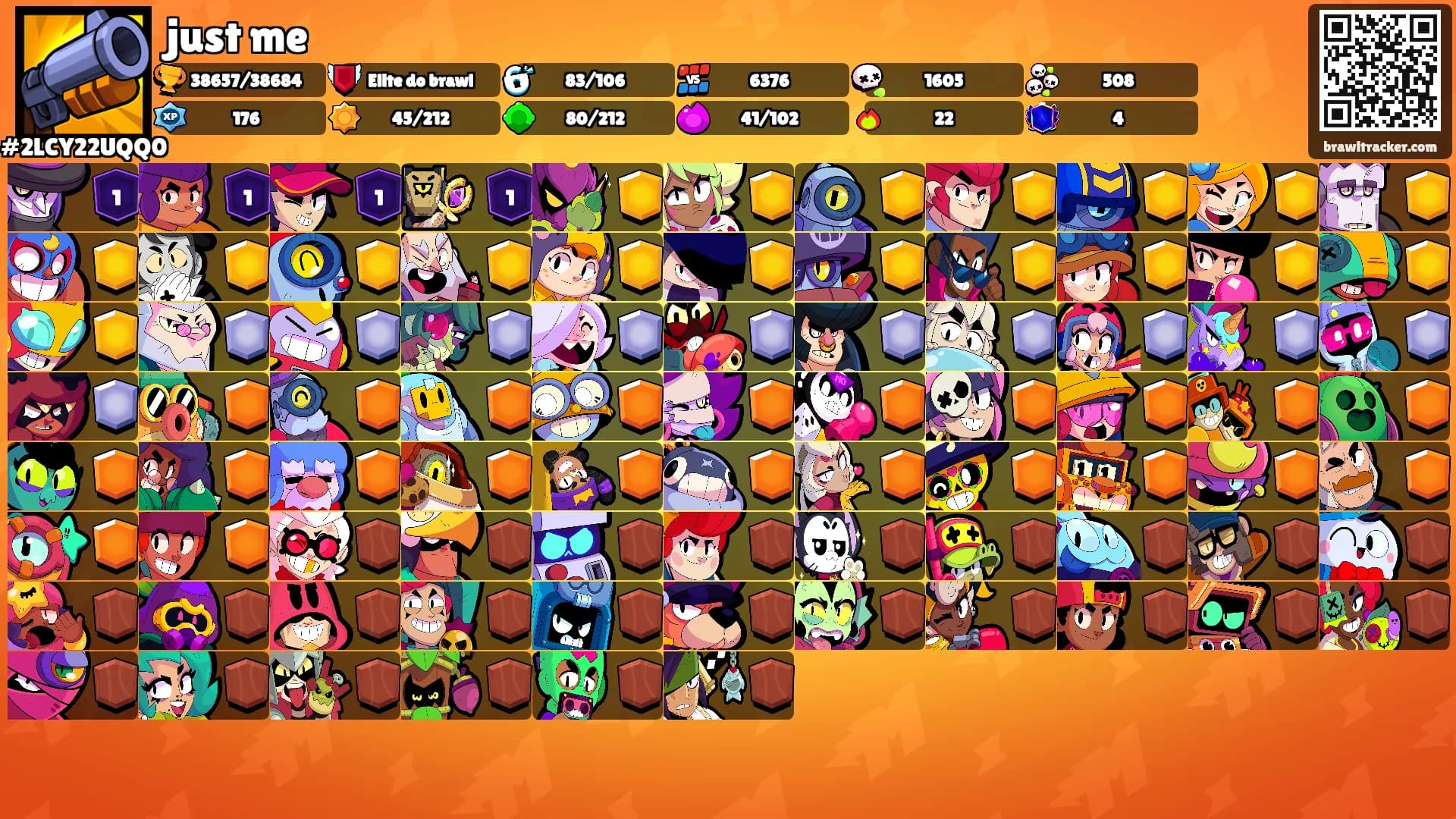 just me's Ranks