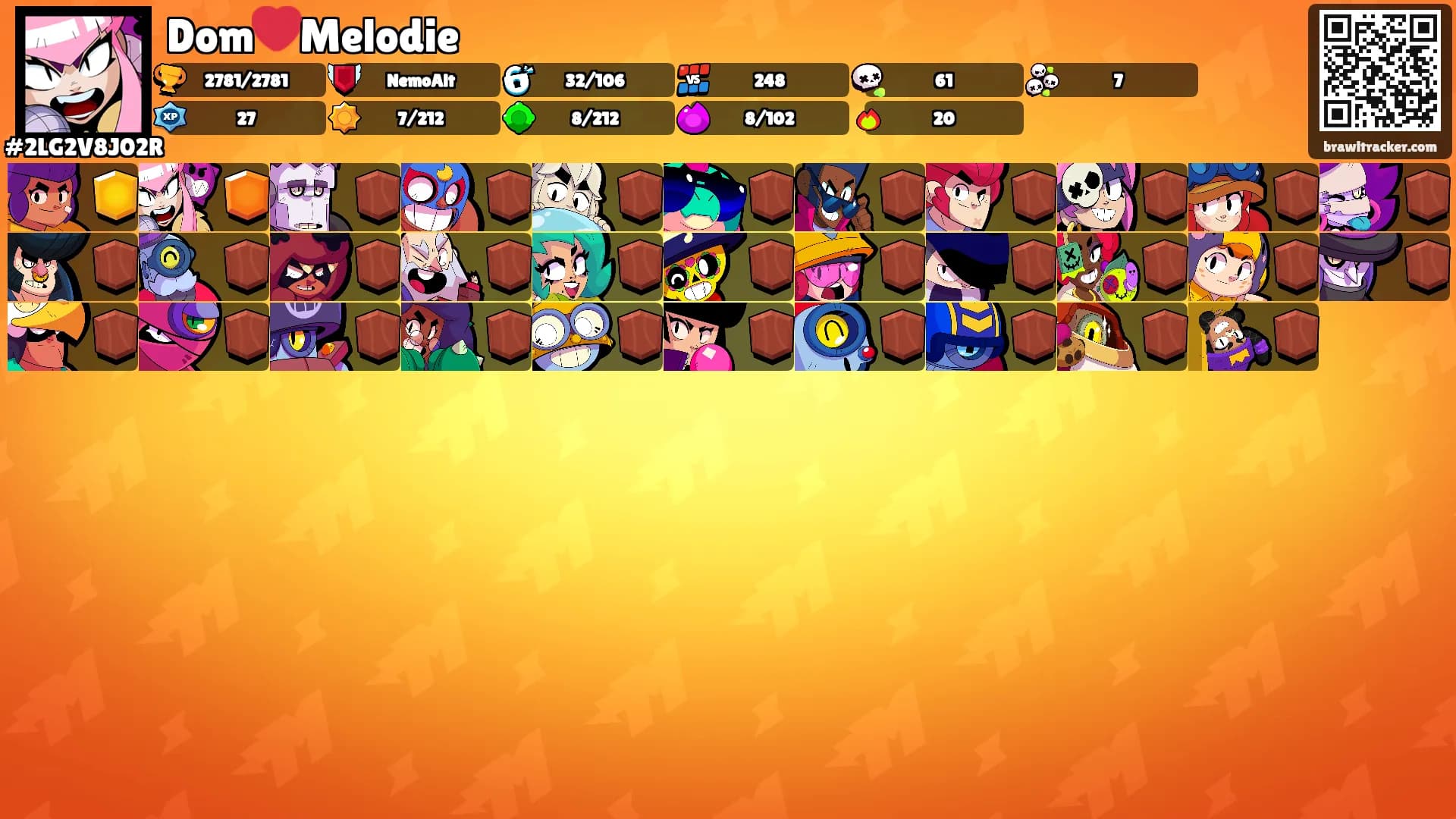 Dom❤️Melodie's Ranks