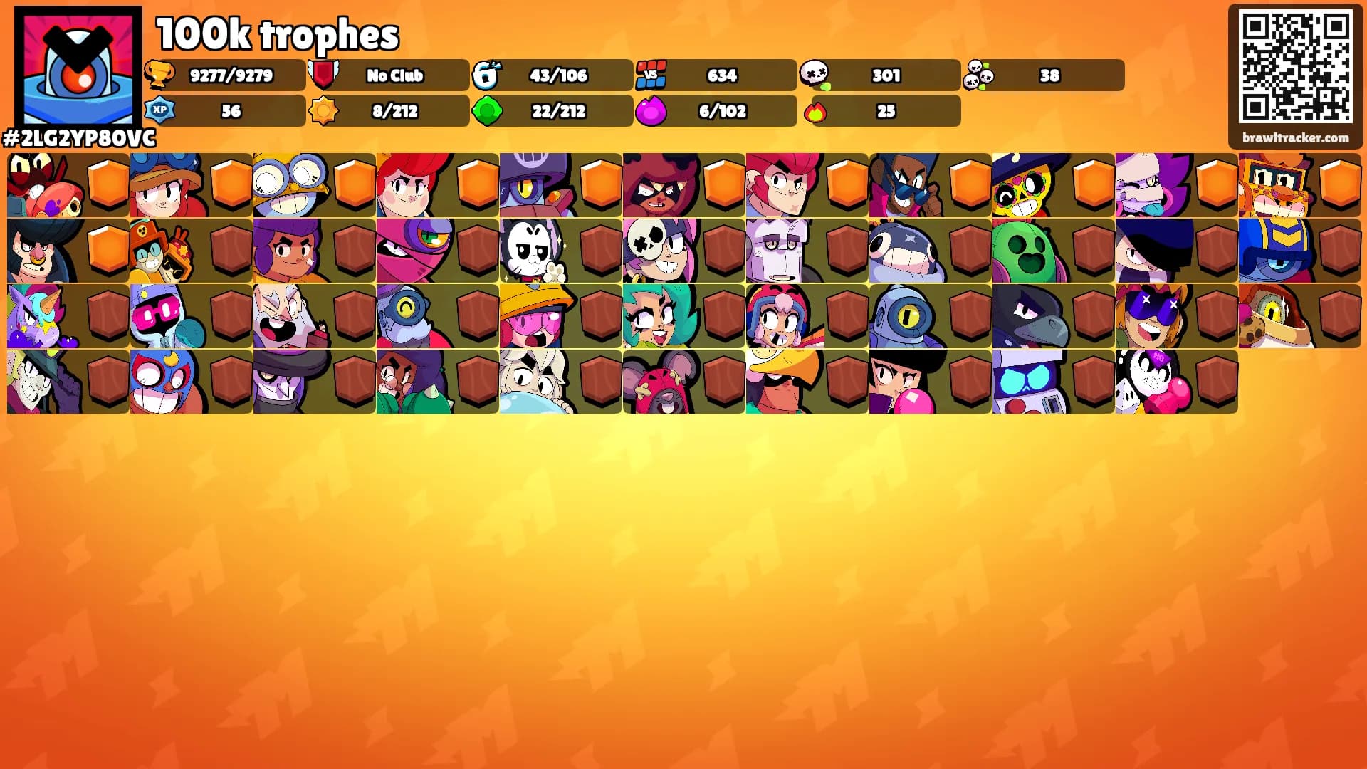 100k trophes's Ranks