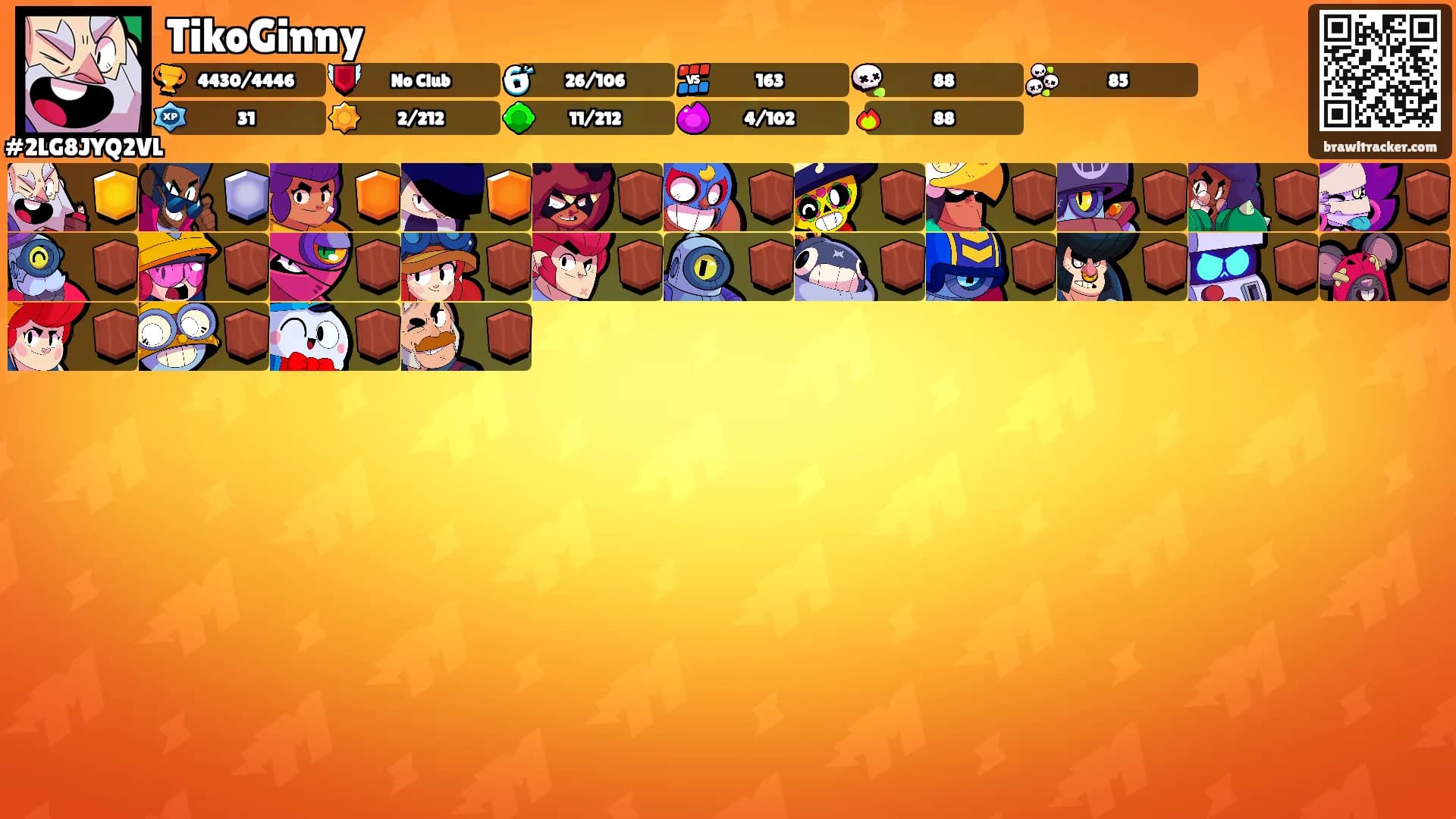 TikoGinny's Ranks