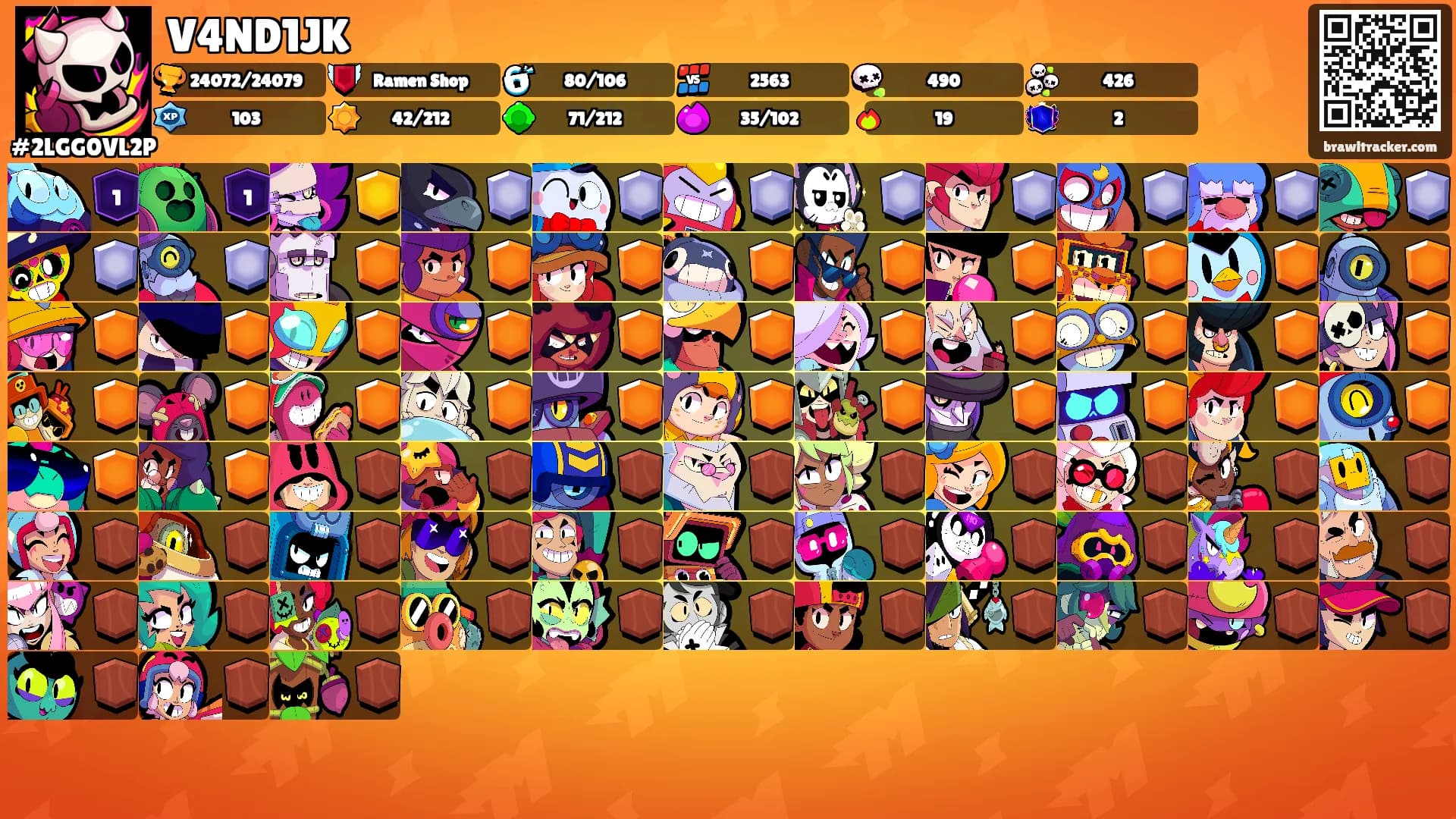 V4ND1JK's Ranks