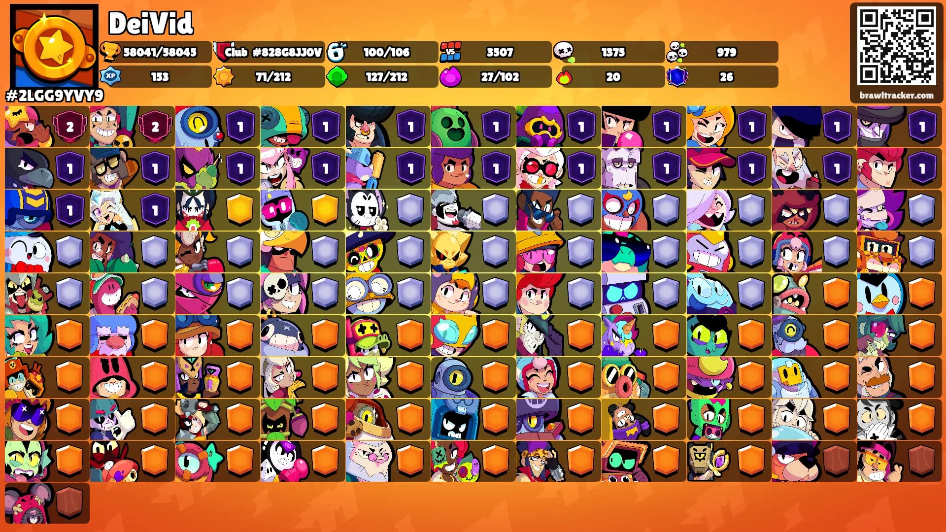 DeiVid's Ranks
