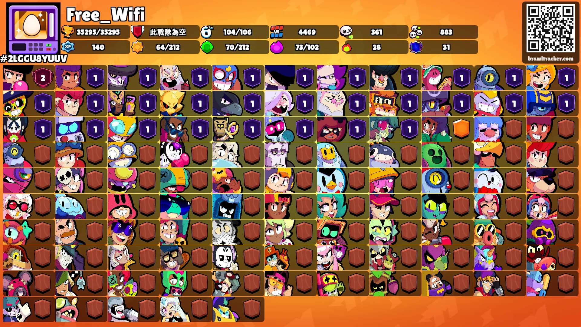 Free_Wifi's Ranks