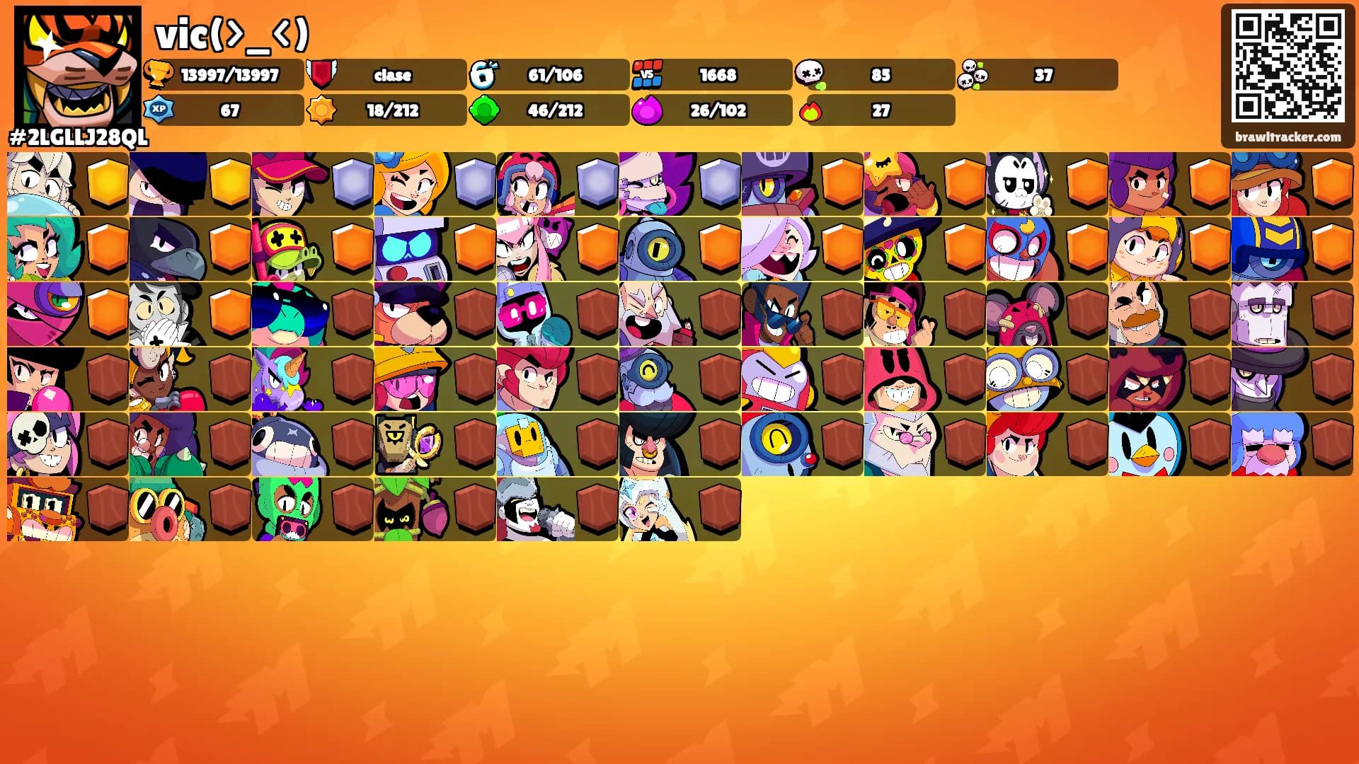 vic(>_<)'s Ranks