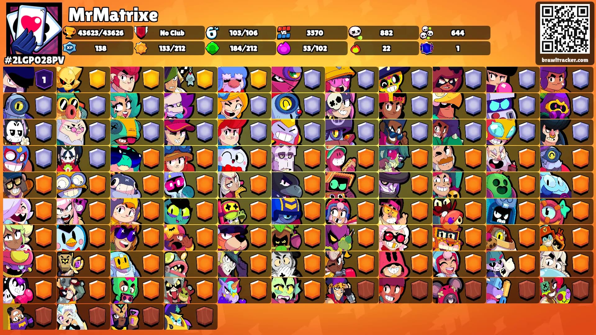 MrMatrixe's Ranks