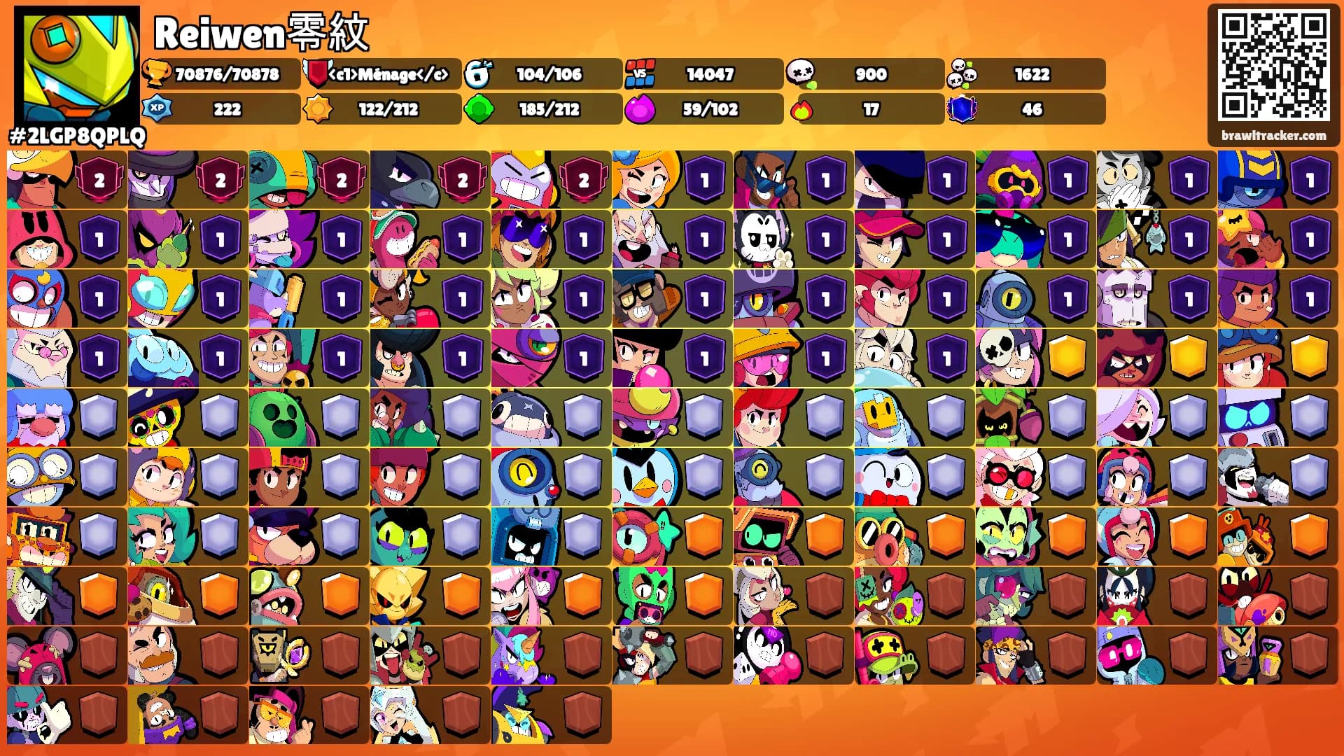 Reiwen零紋's Ranks