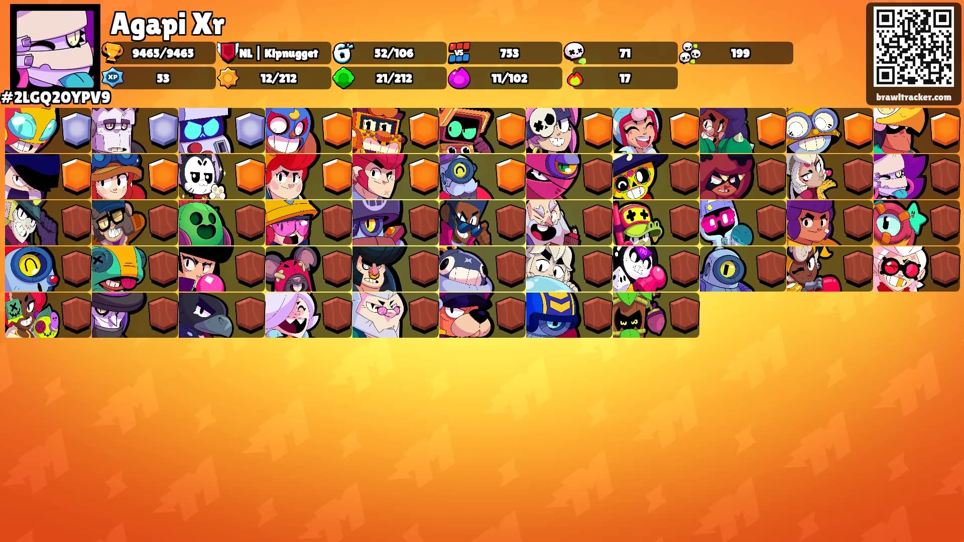 Agapi Xr's Ranks