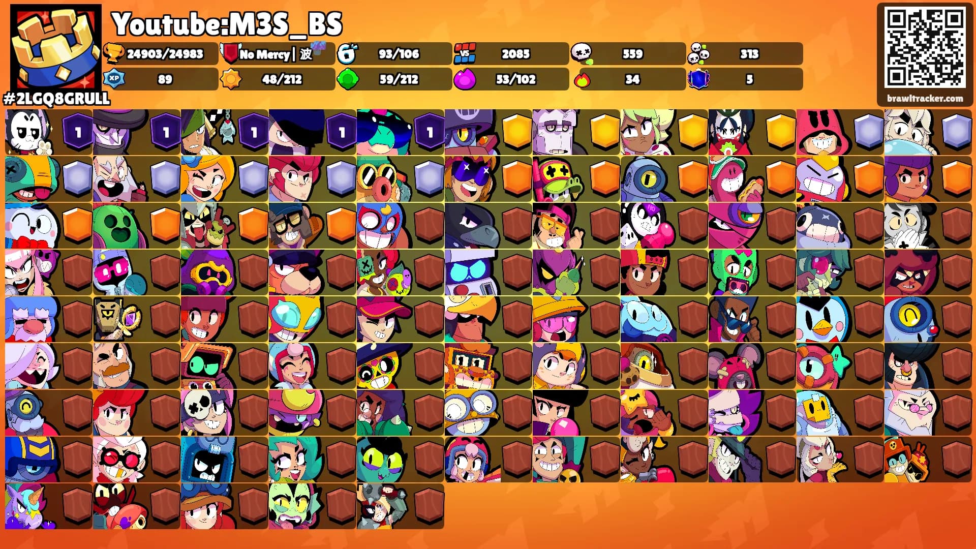 Youtube:M3S_BS's Ranks