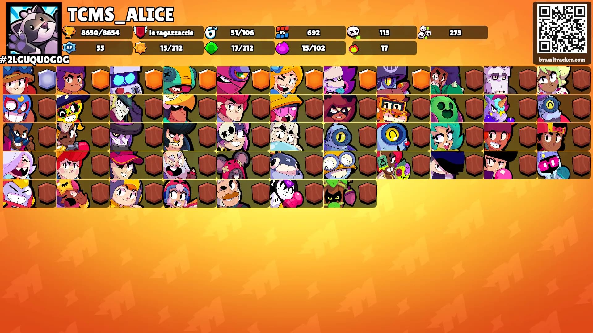 TCMS_ALICE's Ranks