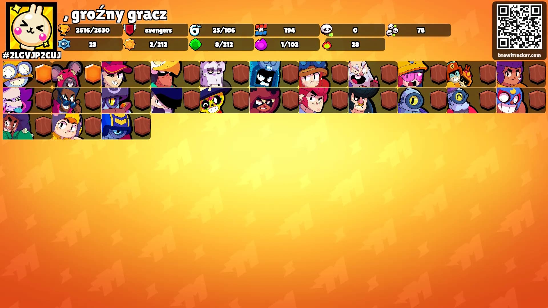 , groźny gracz's Ranks