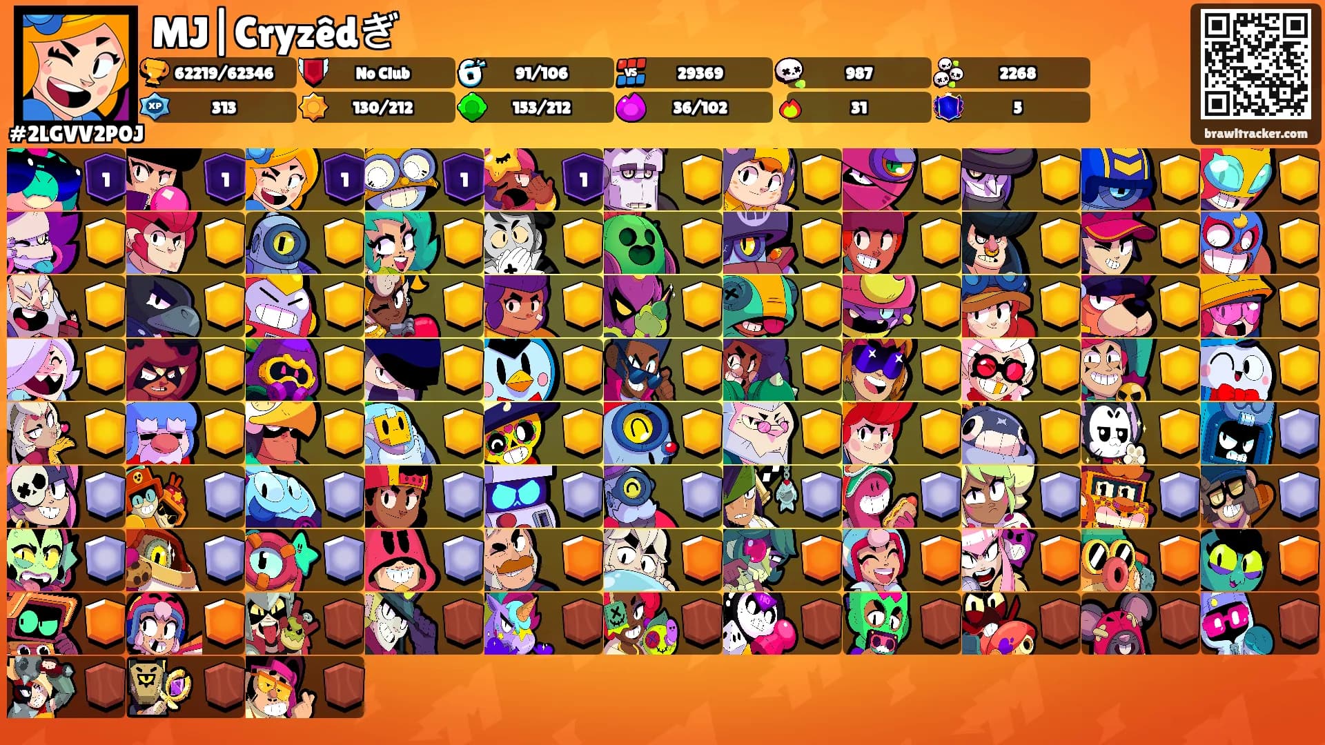 MJ|Cryzêdぎ's Ranks