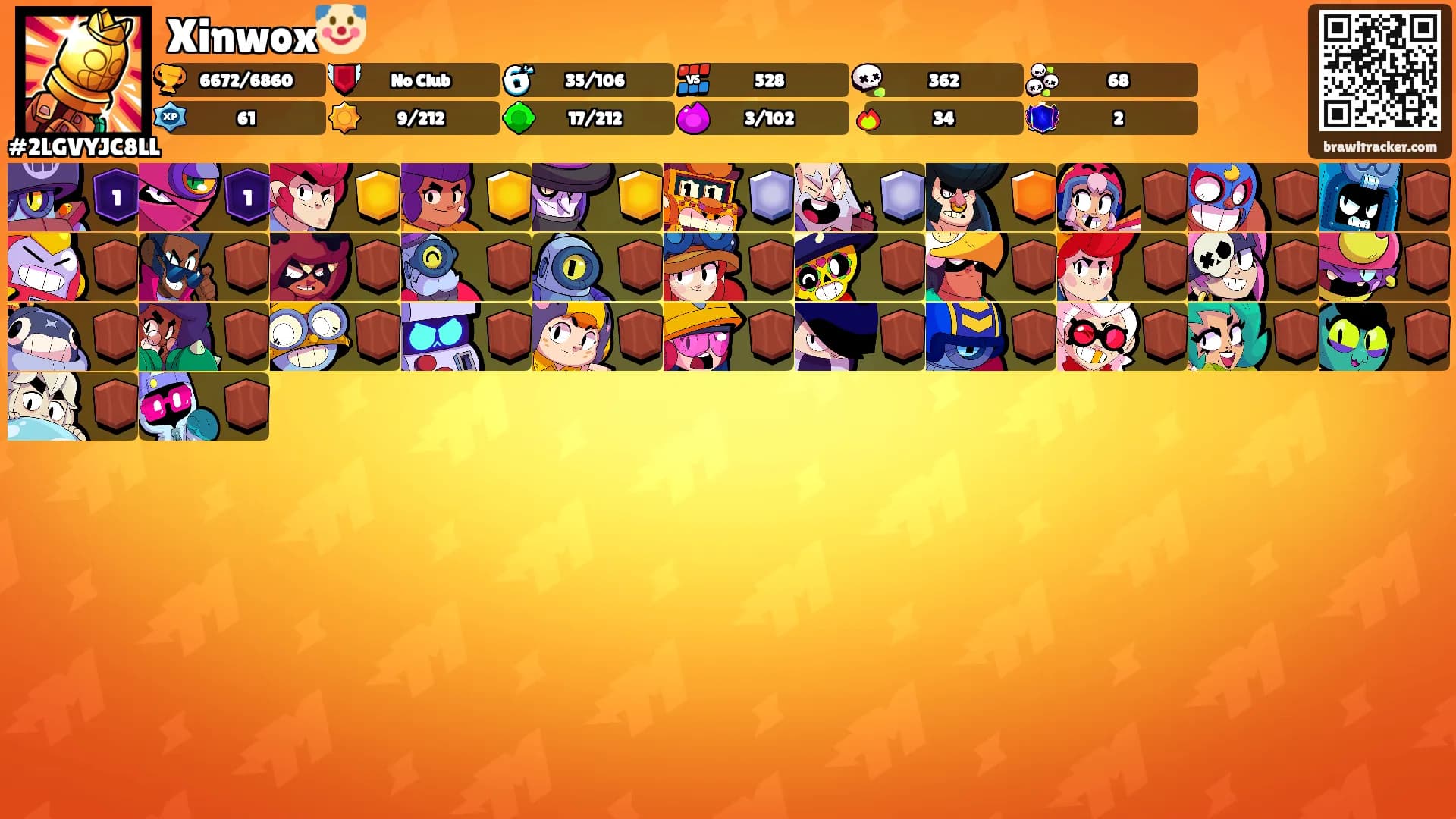 Xinwox🤡's Ranks