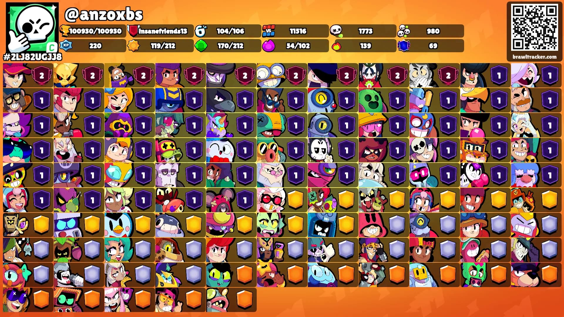 @anzoxbs's Ranks