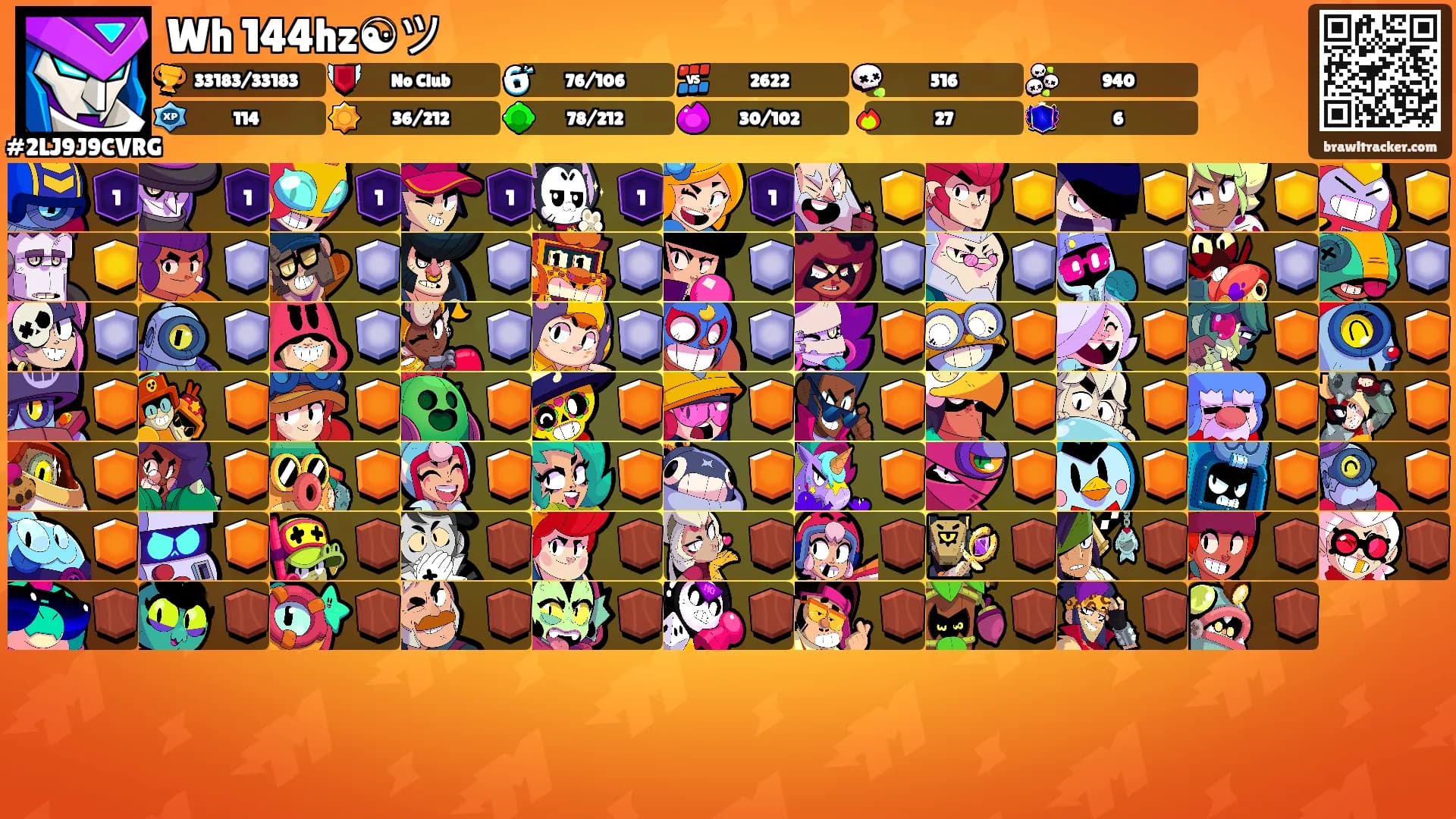 Wh 144hz☯ツ's Ranks