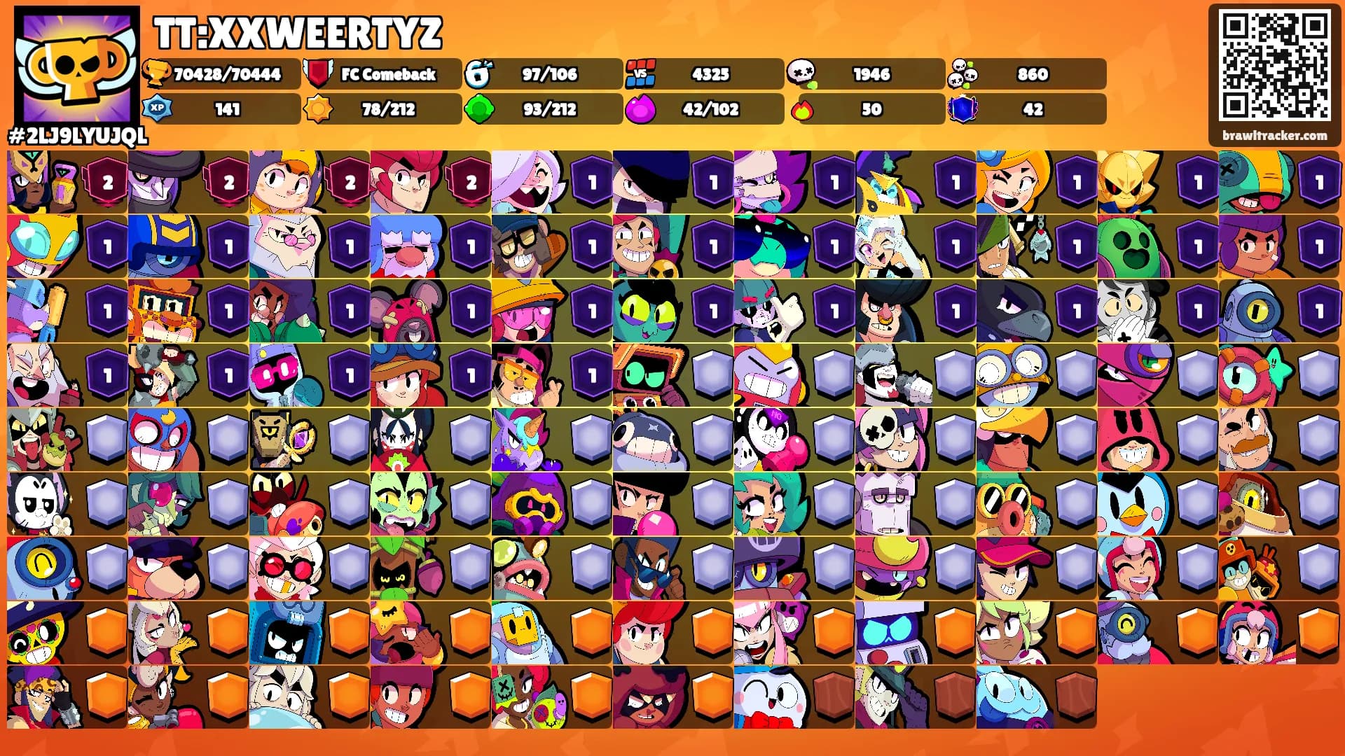 TT:XXWEERTYZ's Ranks