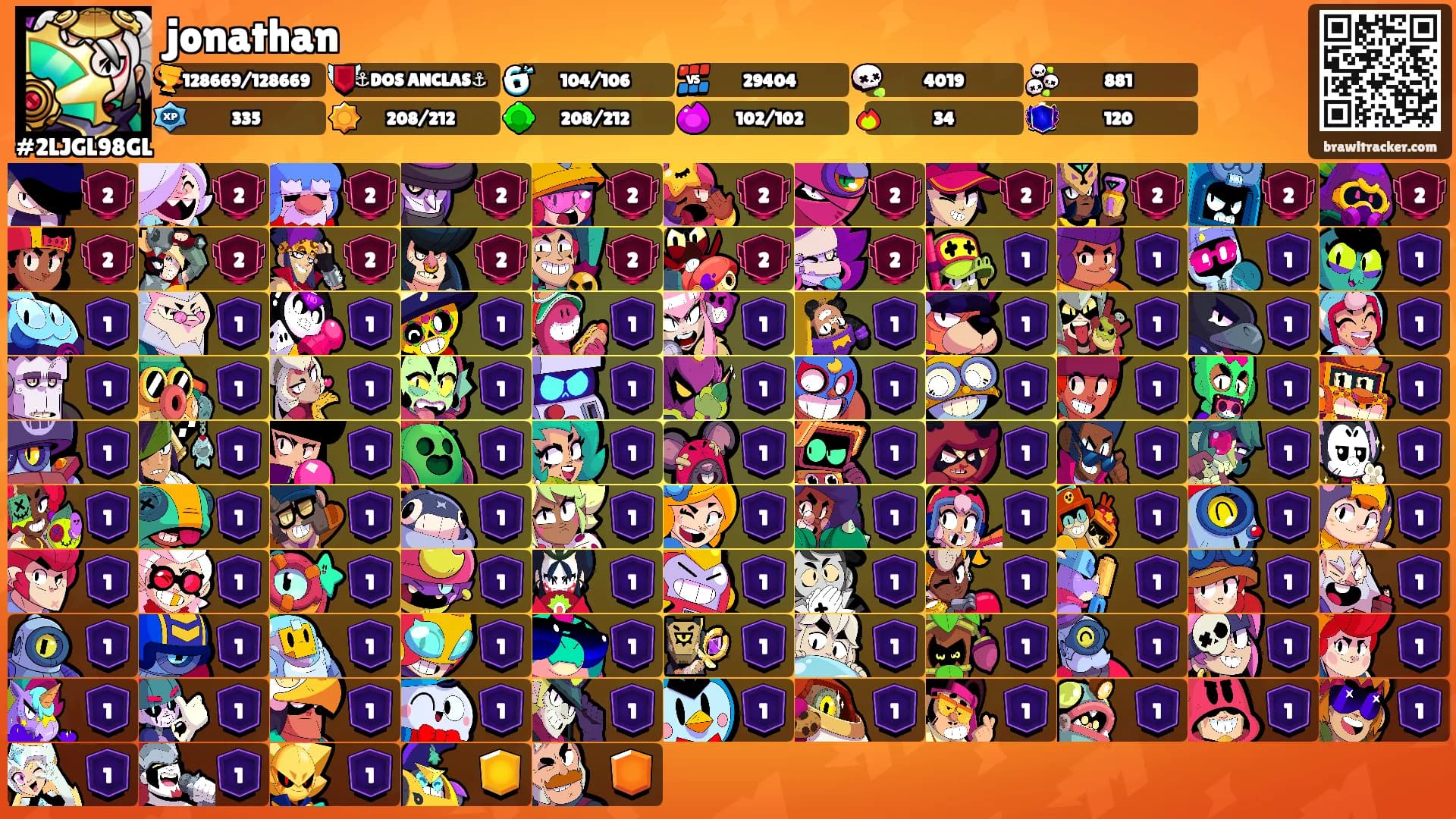 jonathan's Ranks