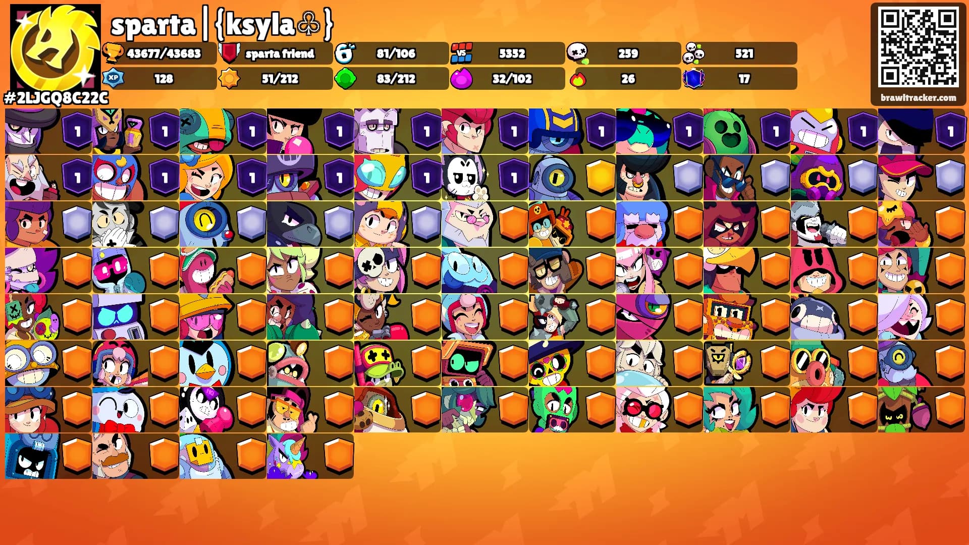 sparta|{ksyla♧}'s Ranks
