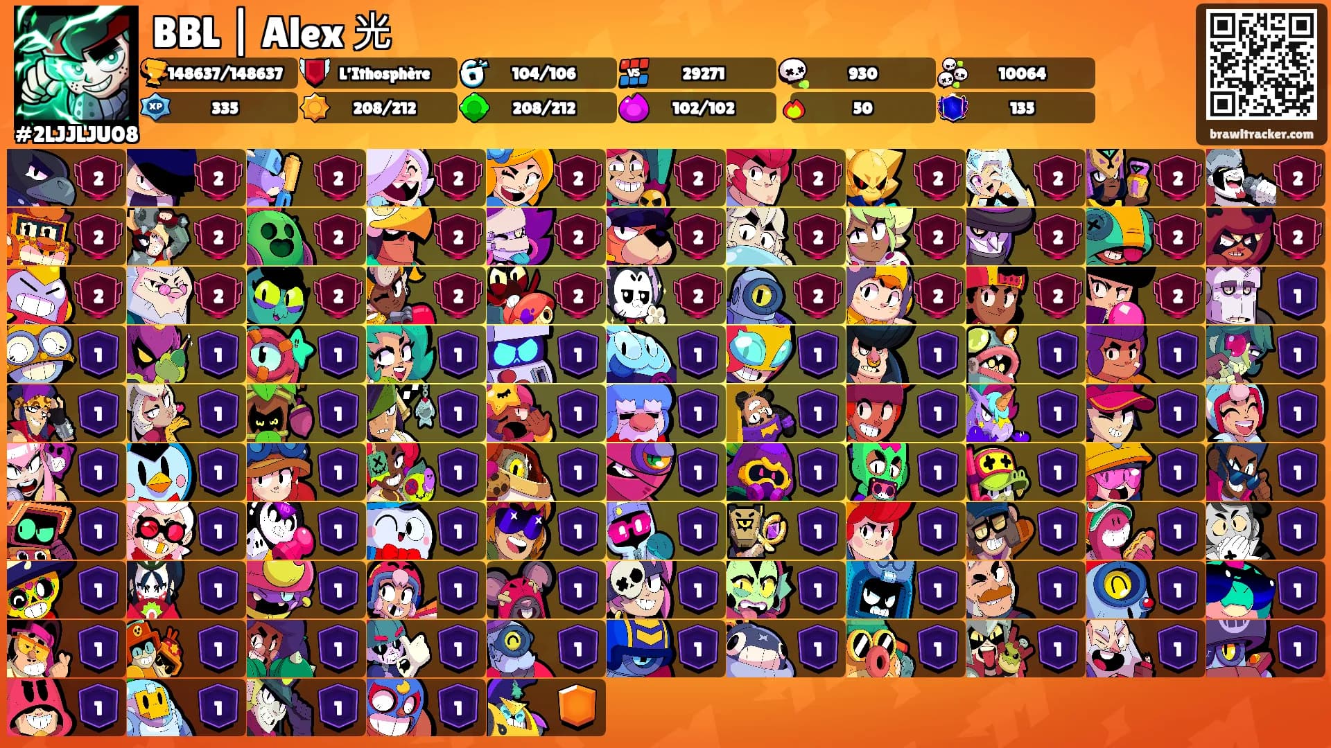 BBL | Alex 光's Ranks
